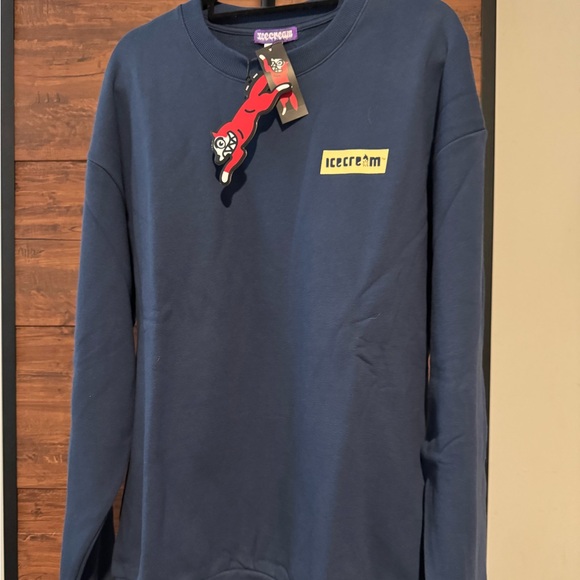 Icecream Deep Blue Crewneck